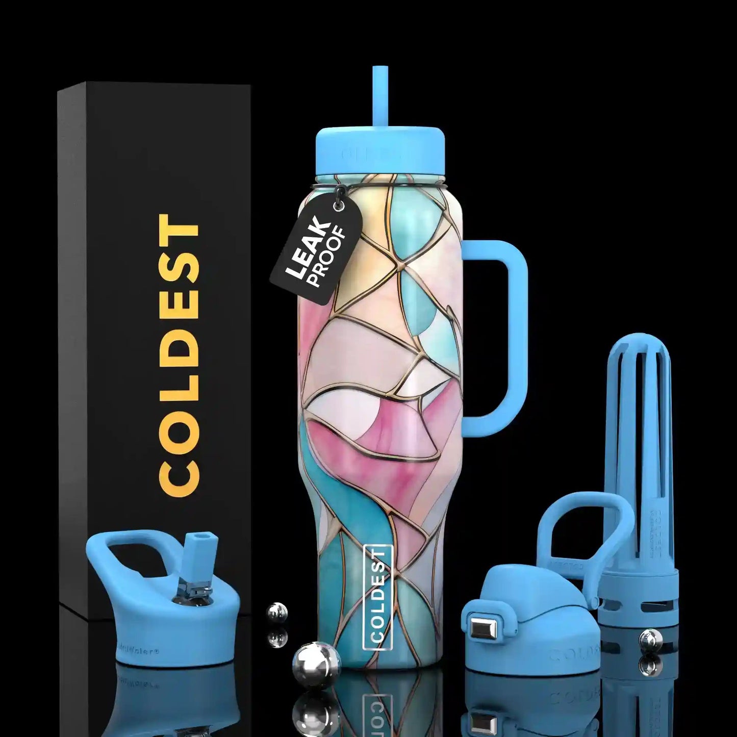 Coldest 46oz Limitless Ultra v8 Insulated Tumbler
