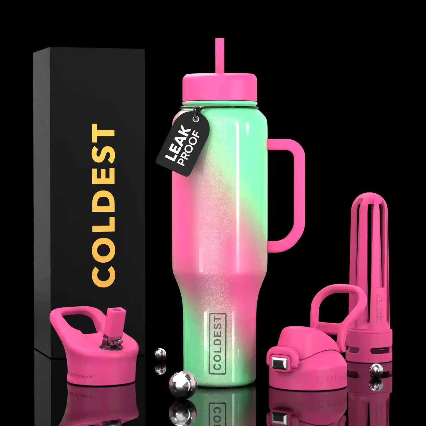 Coldest 46oz Limitless Ultra v8 Insulated Tumbler
