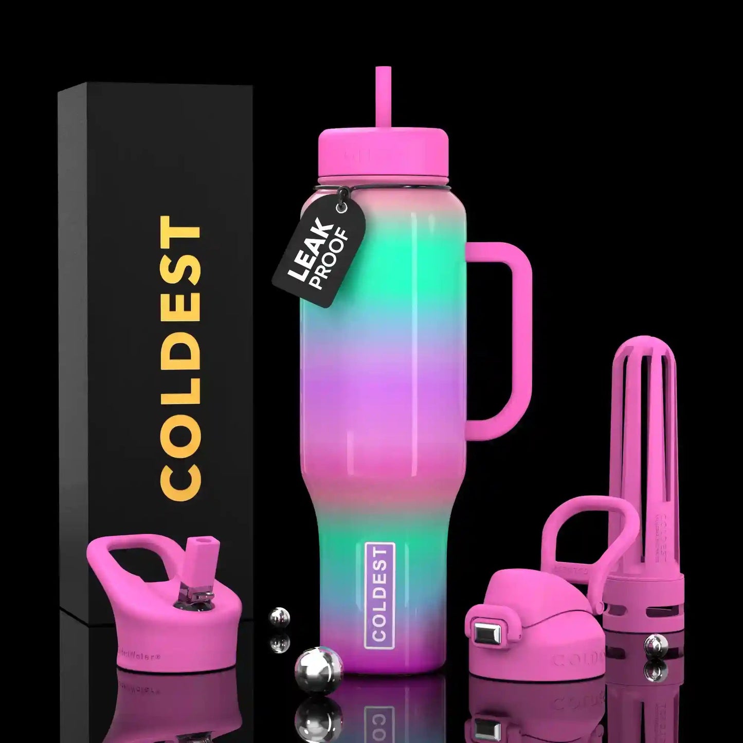 Coldest 46oz Limitless Ultra v8 Insulated Tumbler