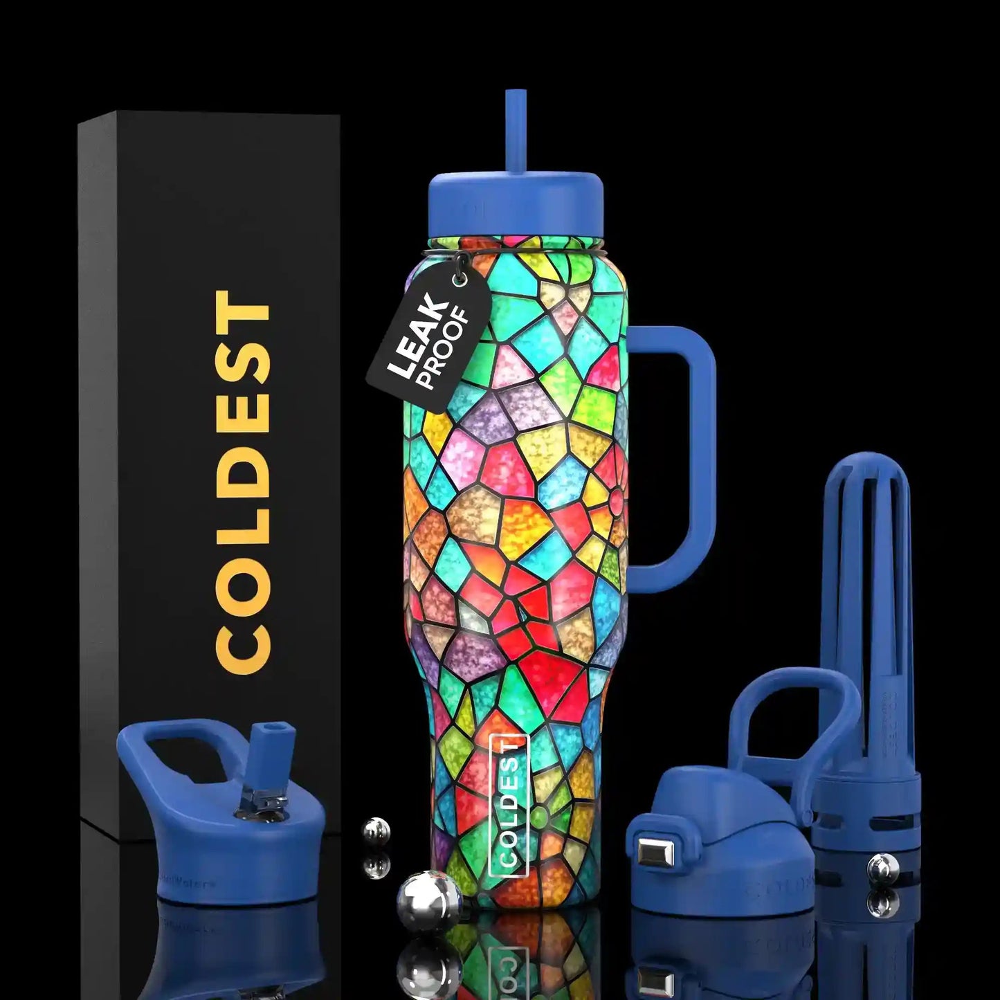 Coldest 46oz Limitless Ultra v8 Insulated Tumbler