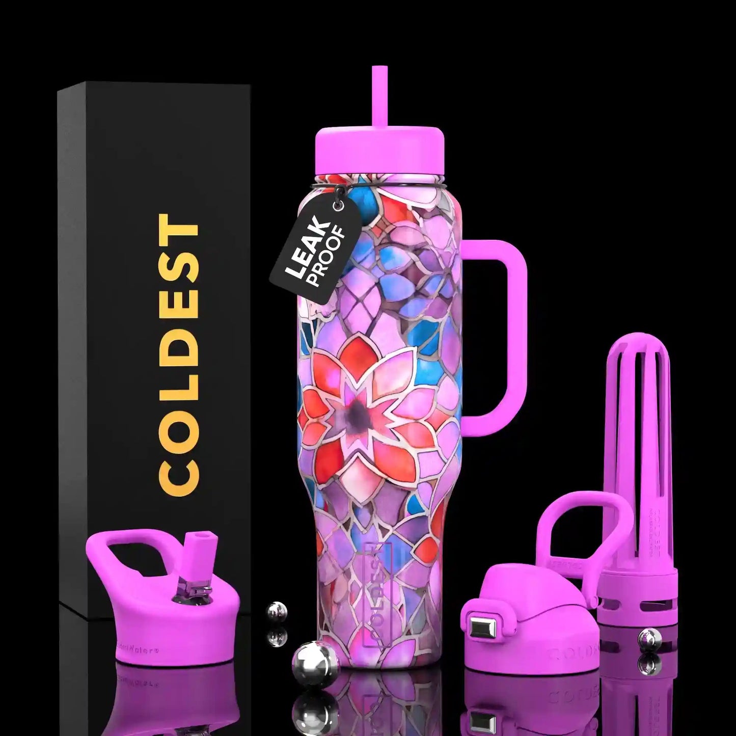 Coldest 46oz Limitless Ultra v8 Insulated Tumbler