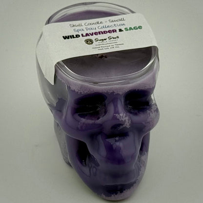 Spa Day Skull Candles