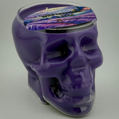 Spa Day Skull Candles