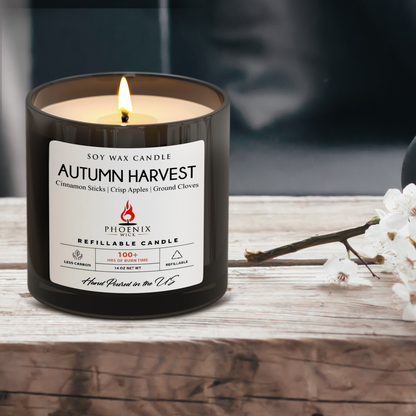 Autumn Harvest - Candle Making Kit + Jar