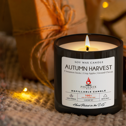 Autumn Harvest - Candle Making Kit + Jar