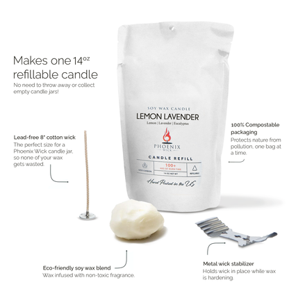 Lemon Lavender - Candle-Making Kit