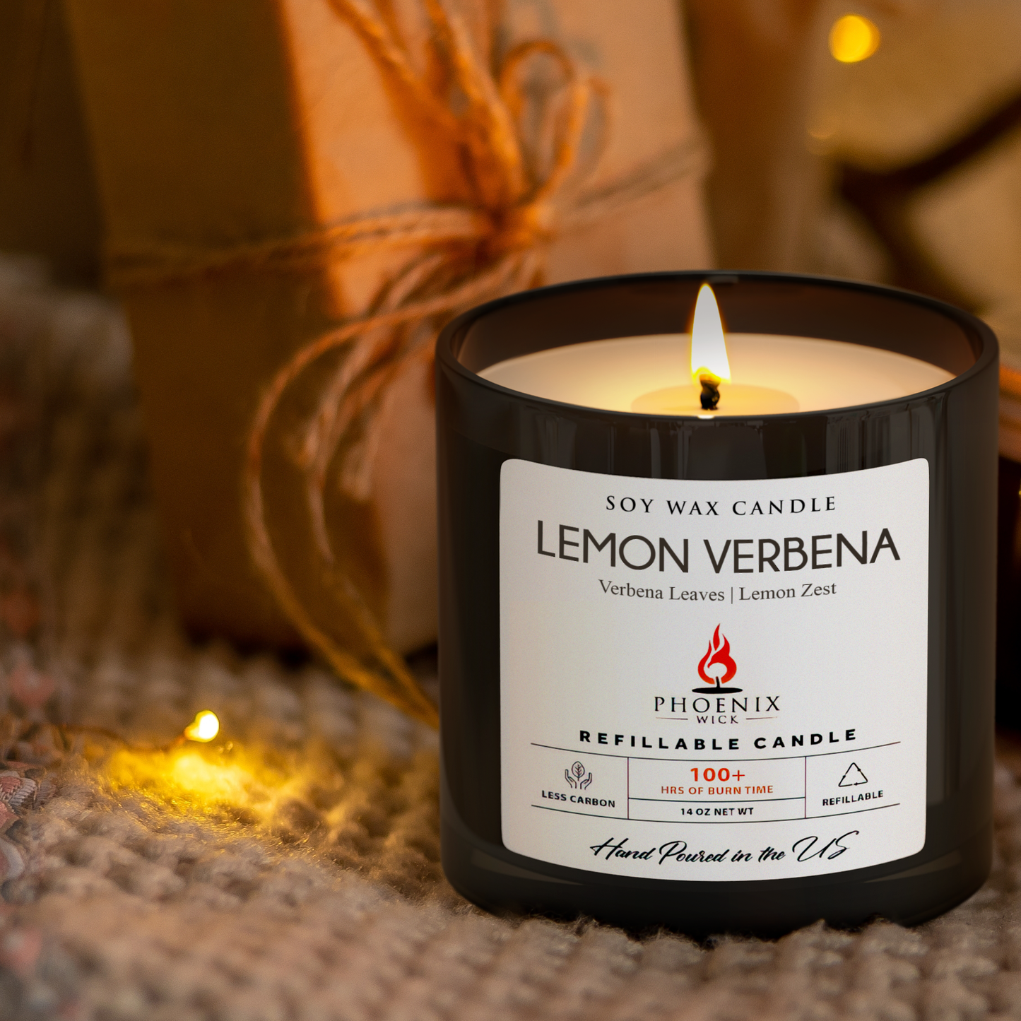 Lemon Verbena - 14oz Filled Candle
