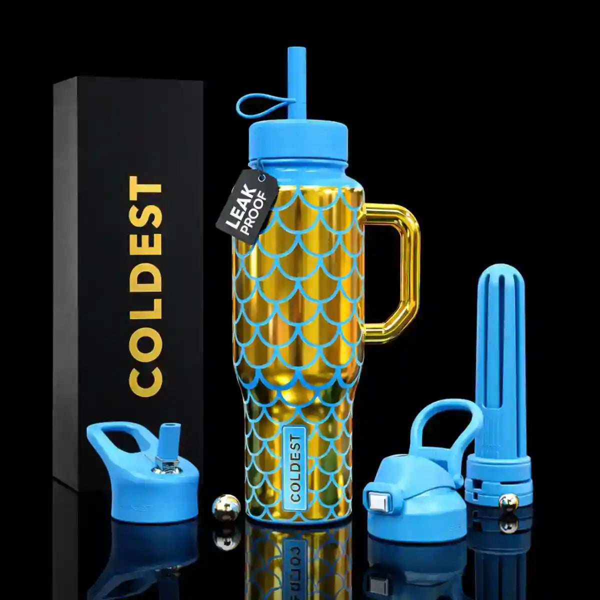 Coldest Legacy 002 The Mermaid Insulated Water Bottle