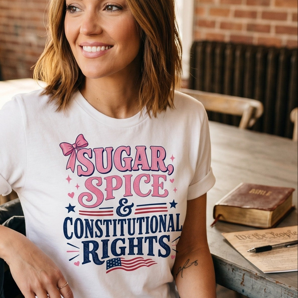 SUGAR, SPICE & CONSTITUTIONAL RIGHTS Tee