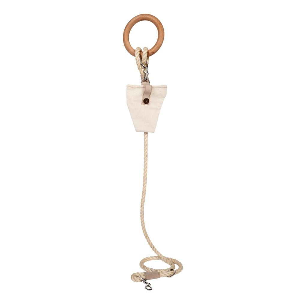 Country Living Carbon Neutral Dog Leash with Small Storage Bag