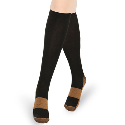 Unisex Copper Compression Socks for Support & Recovery