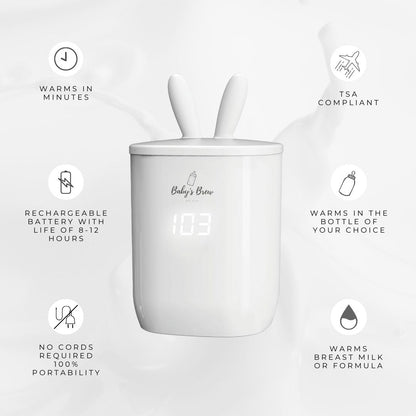 Portable Bottle Warmer Pro Set