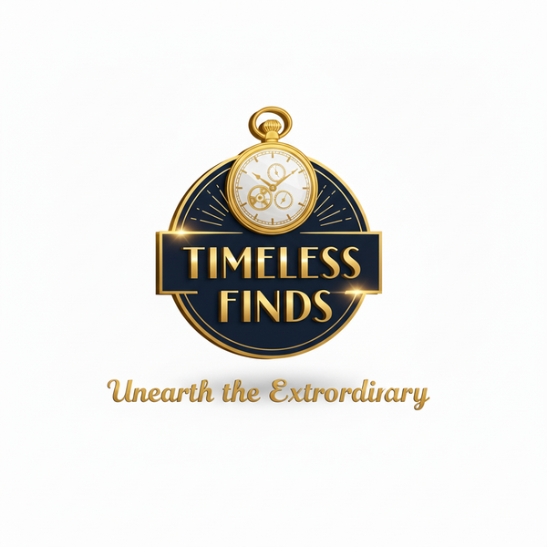 Timeless Finds Logo with Tagline